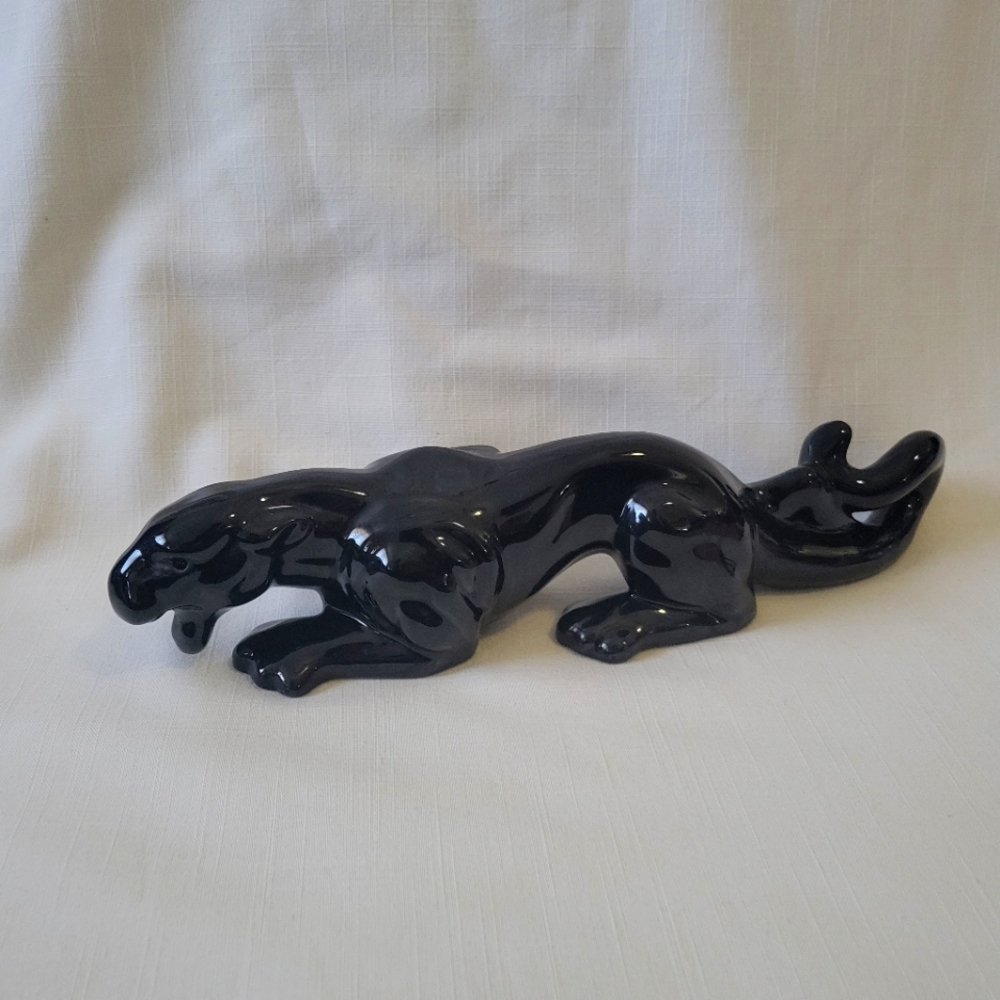 MCM Crouching Black Panther Accent Piece